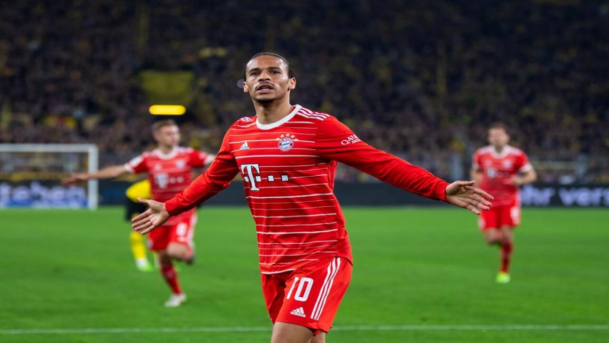 Bayern Munich forward Leroy Sane